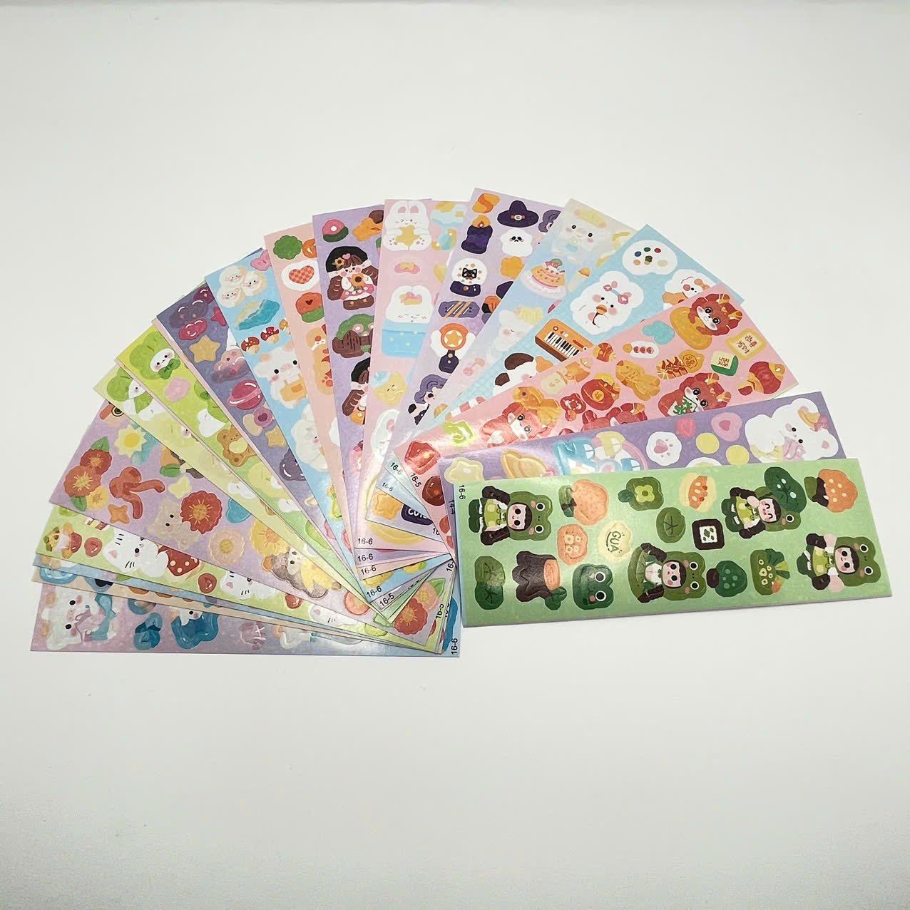 Gói 20 tấm sticker không trùng lặp